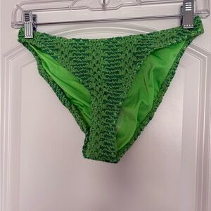 Triangl Maia Bikini Bottom in Grasse Green